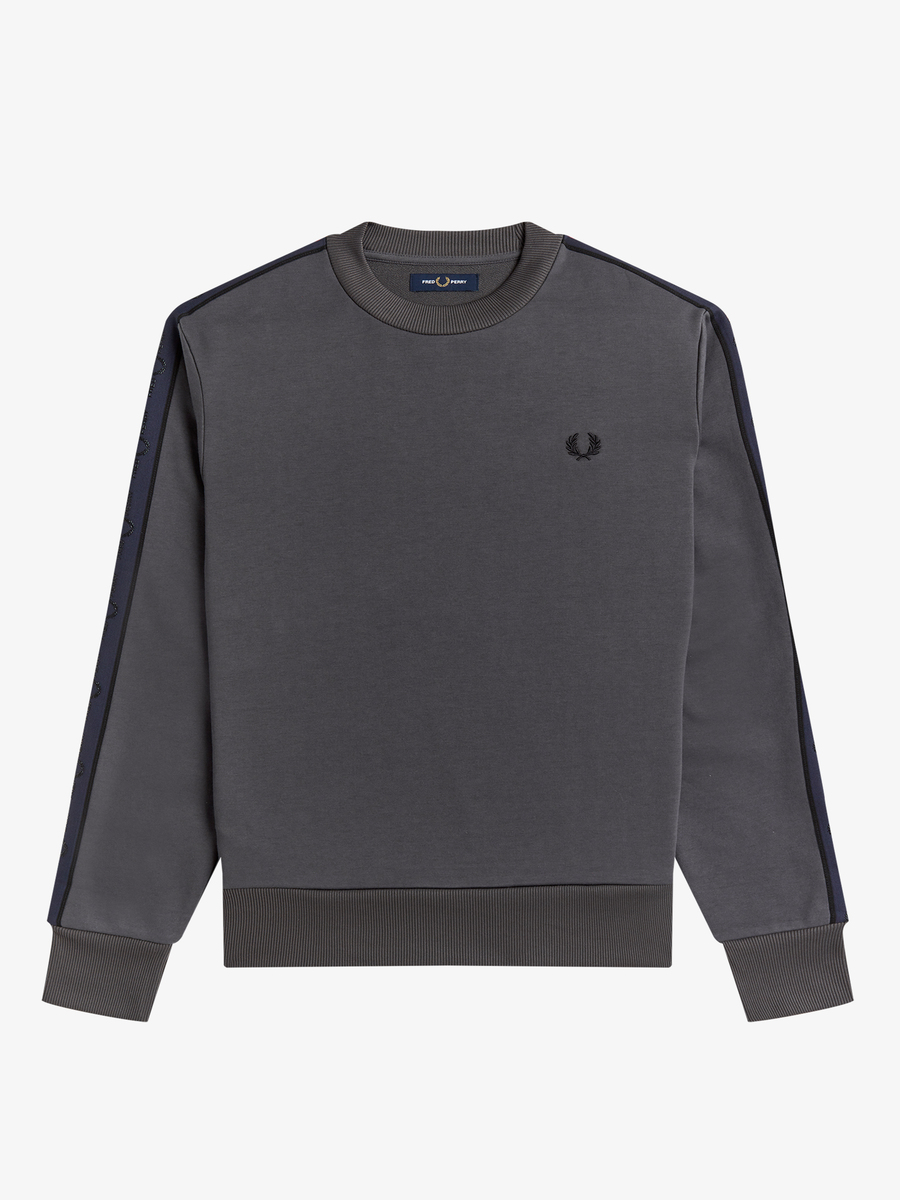 Fred Peryy M3621 Tonal Sweatshirt (Gunmental)