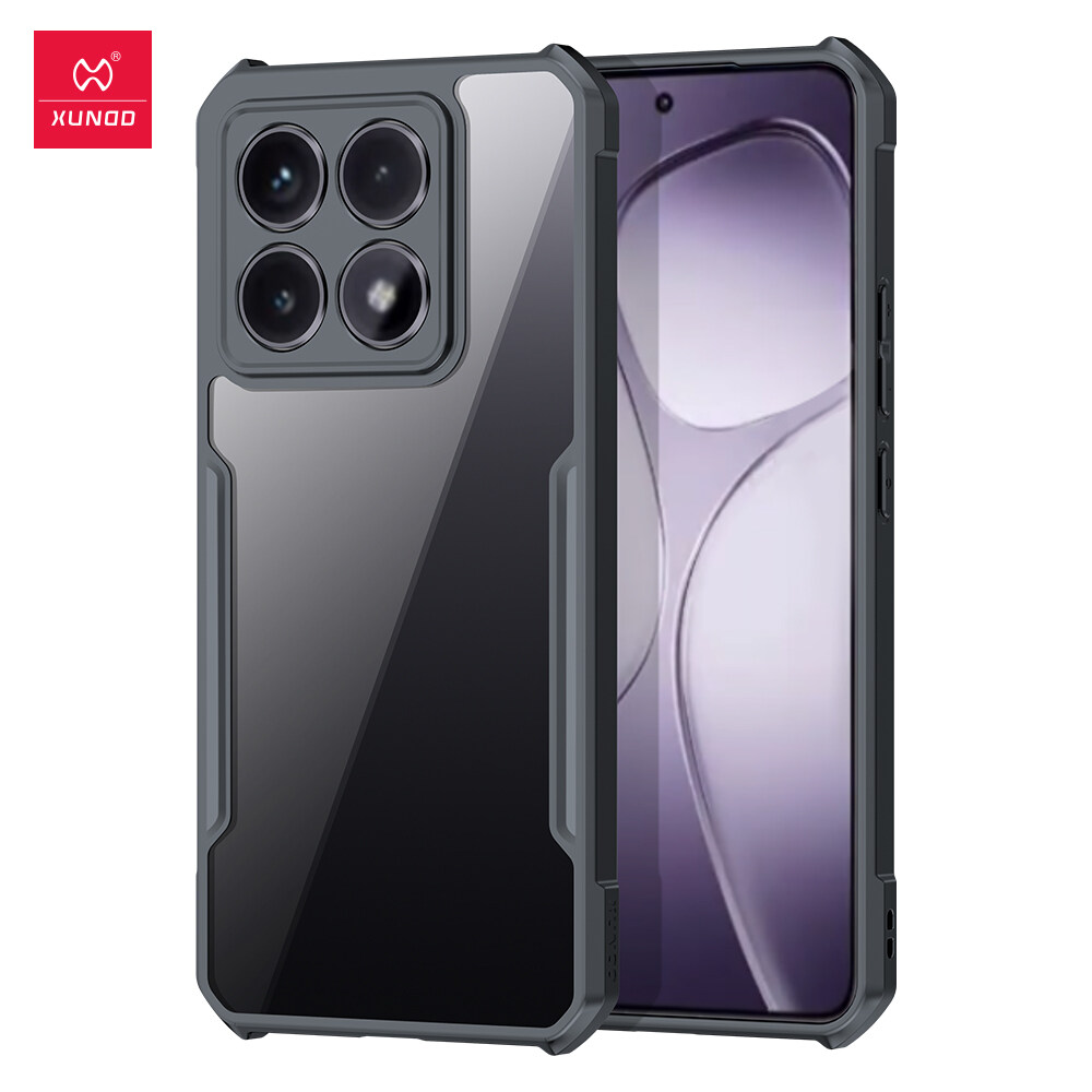 XUNDD Xiaomi 14T/Xiaomi 14T Pro Case Anti Drop Anti Scratch Transparent back panel Shockproof Protection Case