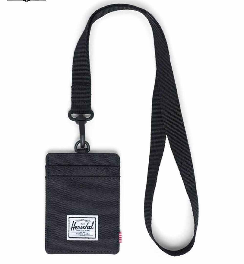 [Herschel] Charlie lanyard card holder landyard strap RFID Wallet