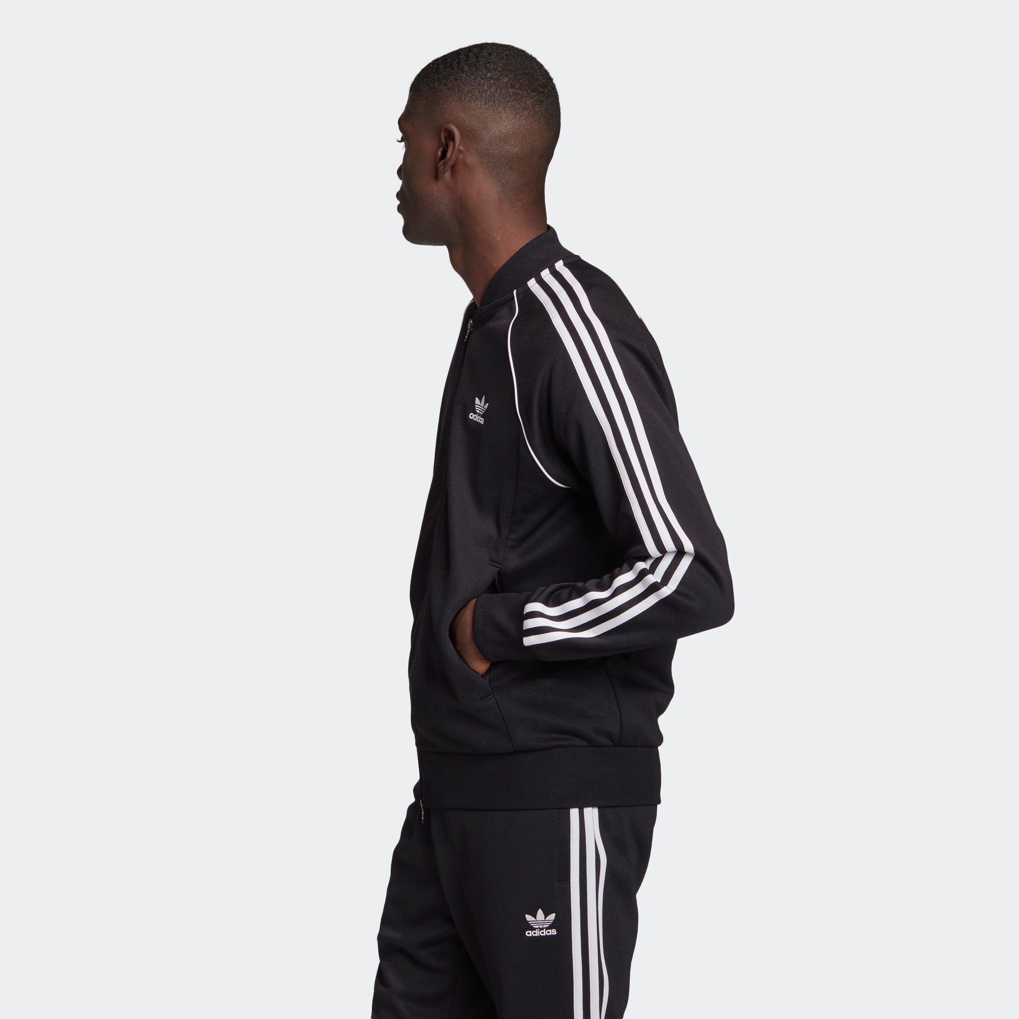 adidas ORIGINALS SST Track Top Men Black GF0198