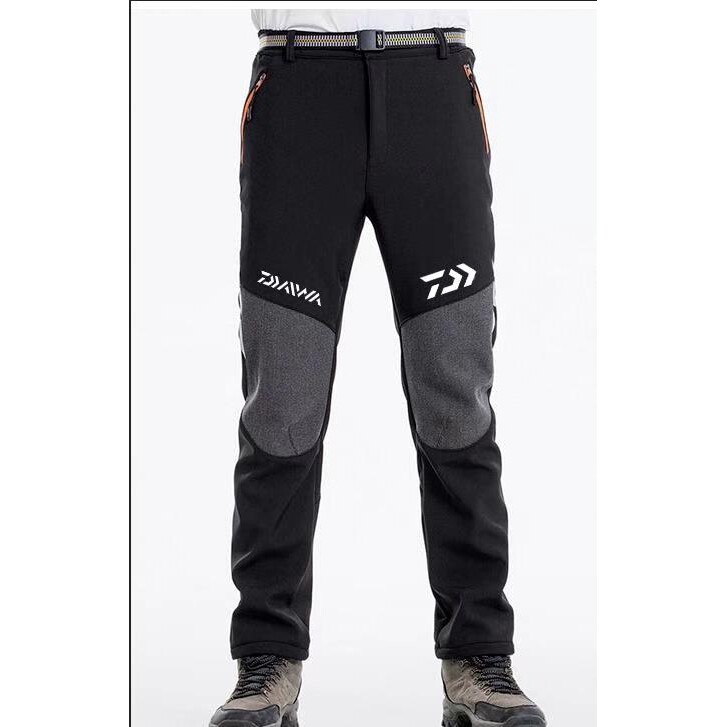 New Daiwa Sports Pants DAIWA Fishing Trousers Warm Windproof and Cold Rock Fishing Sea Fishing Pants Quick-drying